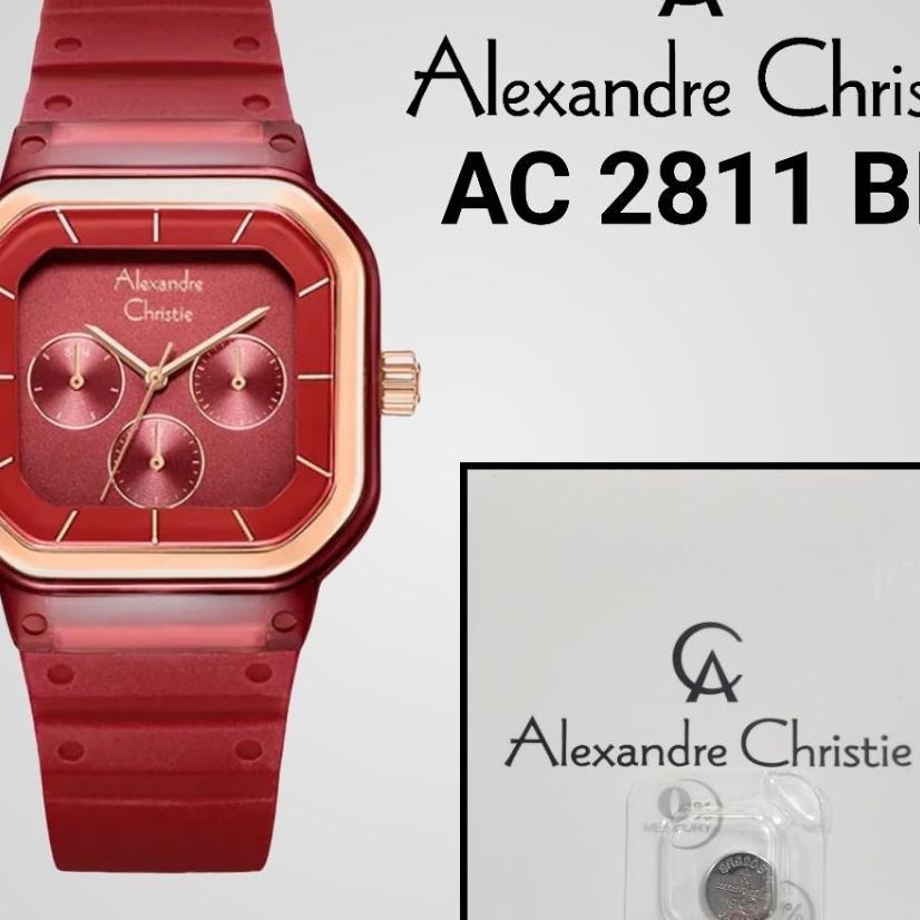 Baterai Jam Tangan Alexandre Christie Ac 2811 Bf