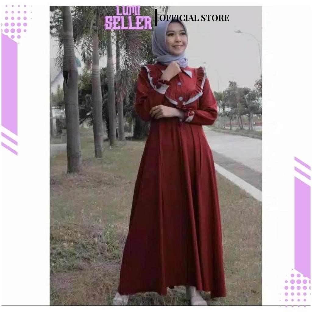 Kimmy dress/Gamis wanita ASA Ori