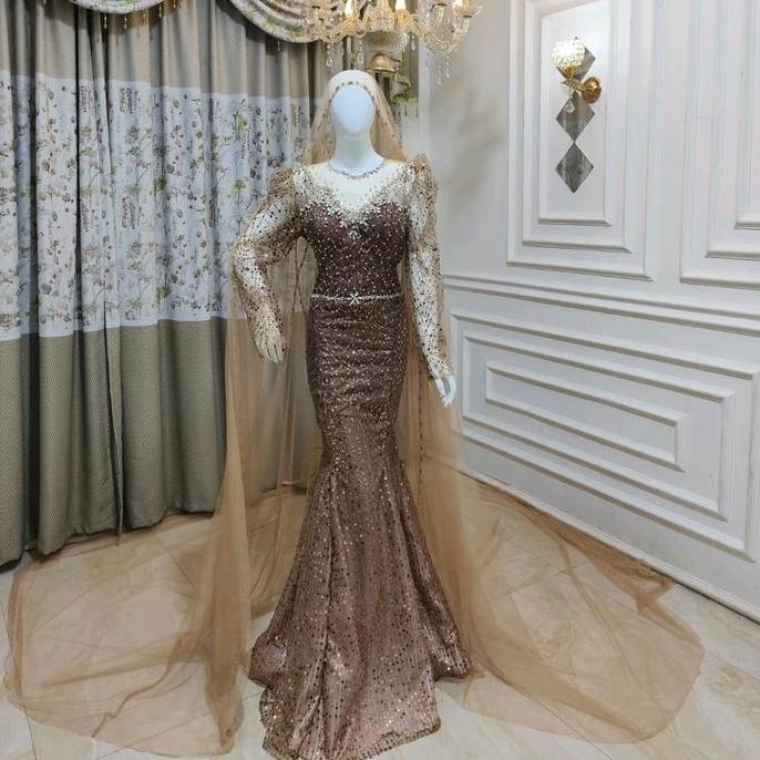 gaun pengantin pernikahan Pernikahan Pernikahan
