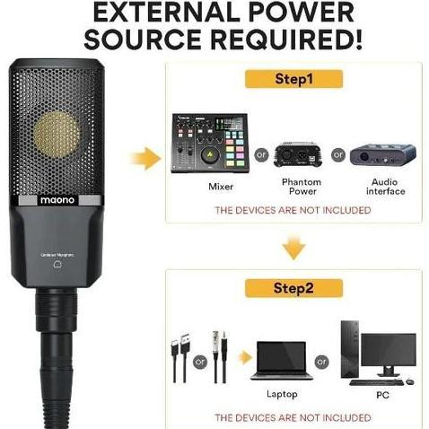 Sale Maono Au-Pm500T Studio-Quality Xlr Microphone Pm500 T Mic