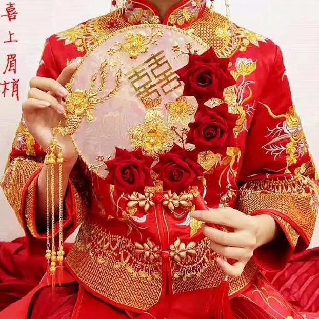 Bai Qian Handmade Chinese Fan / Sangjit Fan