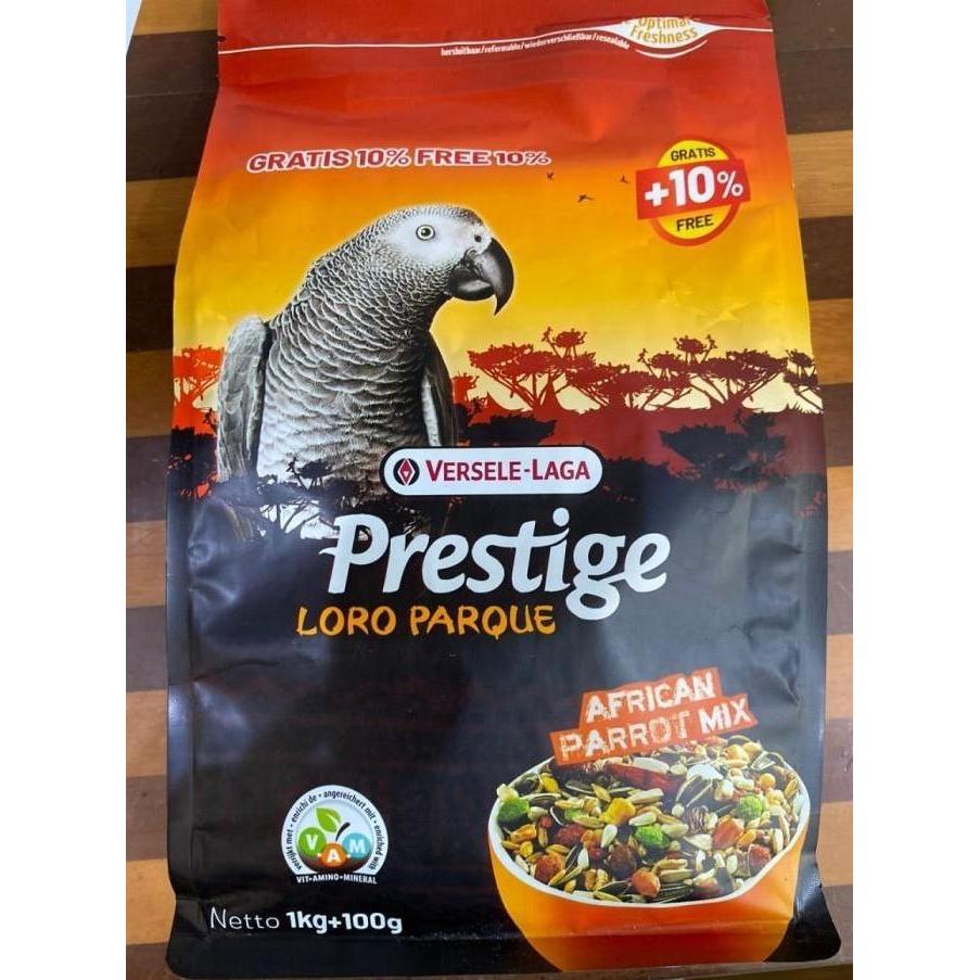 Prestige african parrot Versele Laga loro parque makanan parrot 1kg