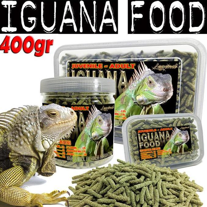 400GR MAKANAN IGUANA FOOD PELLET IGUANA PAKAN REPTILE PELET RUMPUT IGUANA HIJAU