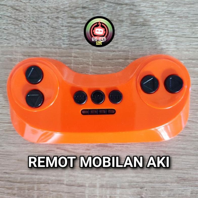 REMOT MOBILAN AKI 6V / 12V REMOTE CONTROL MOBILAN ANAK WARNA OREN / REMOT OREN UNTUK RECEIVER J5YHB-