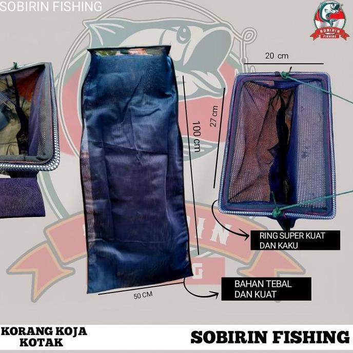 liningcrow - korang koja Tempat Ikan Super Tebal 100cm dari Bahan Kuat - Korang Diskon