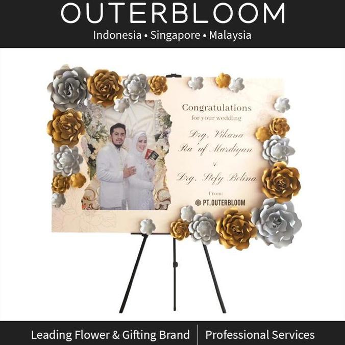 Papan Bunga Kertas - Pandora Paper Flower Board