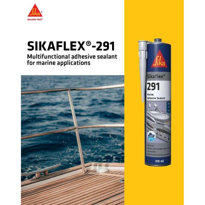 Promo Sikaflex 291 Marine Adhesive Sealant Black 310Ml Cod