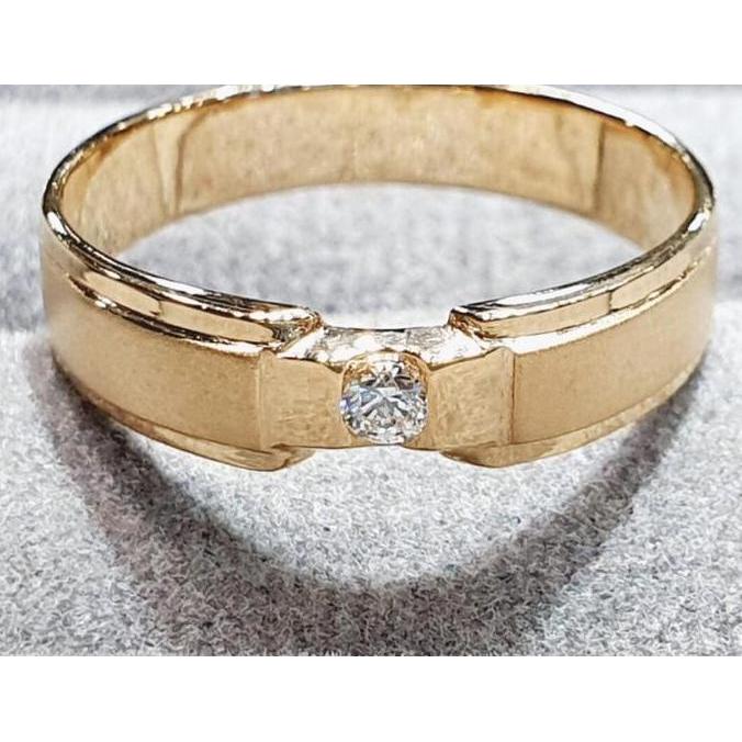 cincin nikah emas polos by order sepasang