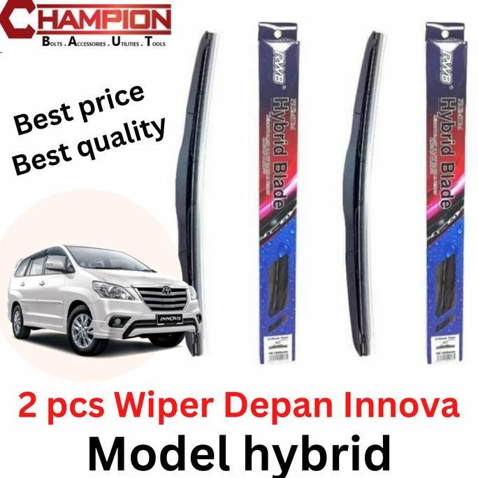 WIPER DEPAN INNOVA HYBRID SEPASANG HEMAT