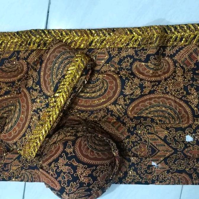 kain pengantin wiru bordir