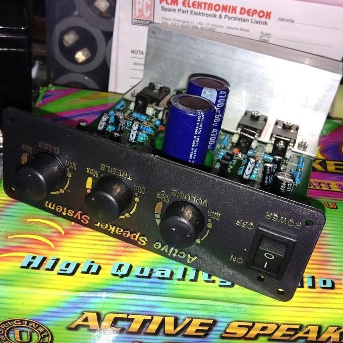 KIT ACTIVE SPEAKER SUPPLY 1.600W PMPO STEREO MODULE 1600W D'90