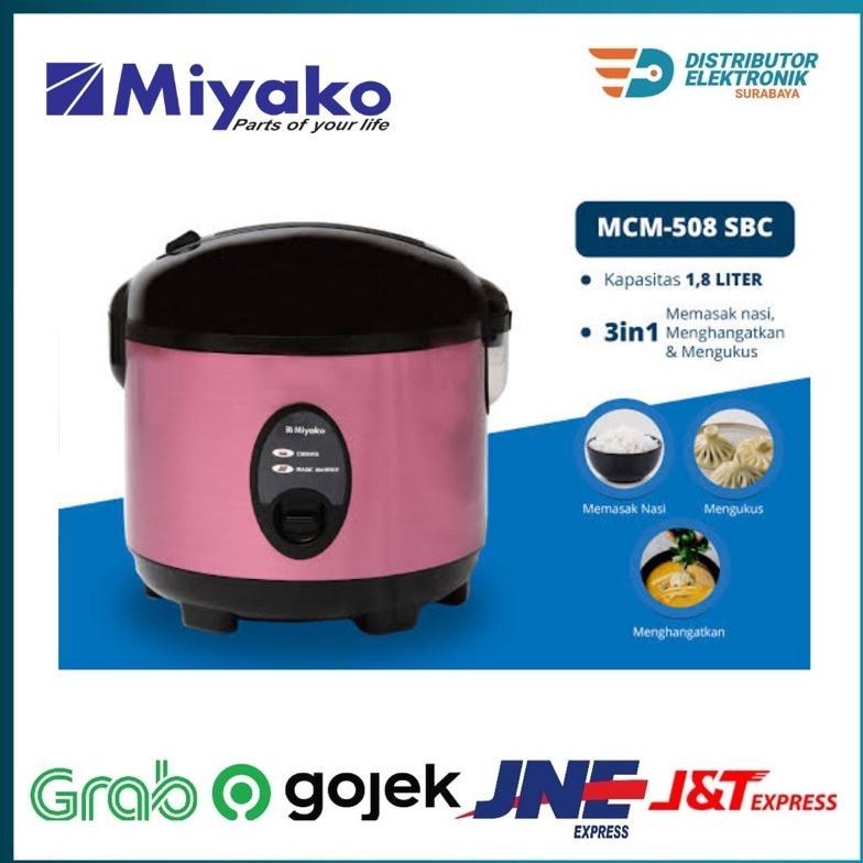 MIYAKO MAGIC COM MCM508 - Penanak Nasi - 1,8 LITER- Rice Cooker Miyako MIYAKO MCM 508 / MCM-508 Disk