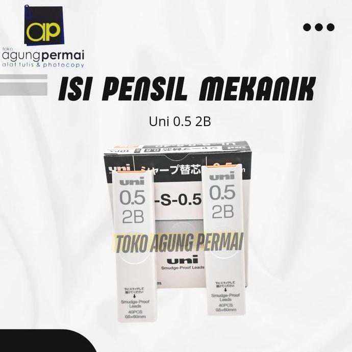 Werkzeug- Isi Pensil Mekanik Uni Nano Dia 0.5 2B