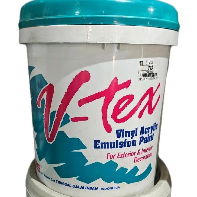 TERBARU - GOSEND ONLY CAT TEMBOK V-TEX 20kg Pail Cat Vtex Cat Tembok Interior