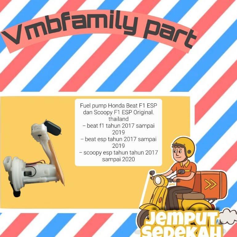 Fuel Pump Motor Beat Scoopy F1 Esp Tahun 2017 2018,2019 Pompa Pelampung Tangki Bensin Sparepart Kode