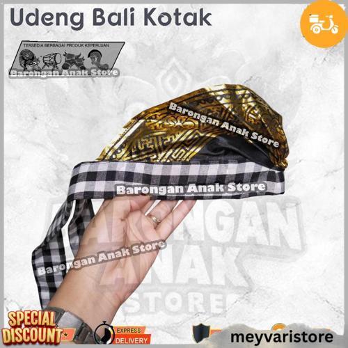Barongan Anak Store Udeng Bali Kotak Setengah Jadi Tinggal Pasang Tanpa Lipat Harga Grosir