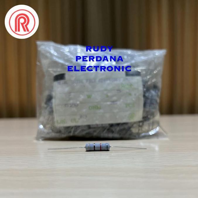 RESISTOR 2 WATT 2W 5% 5 PERSEN 820OHM 820 OHM 820 820R MOS27