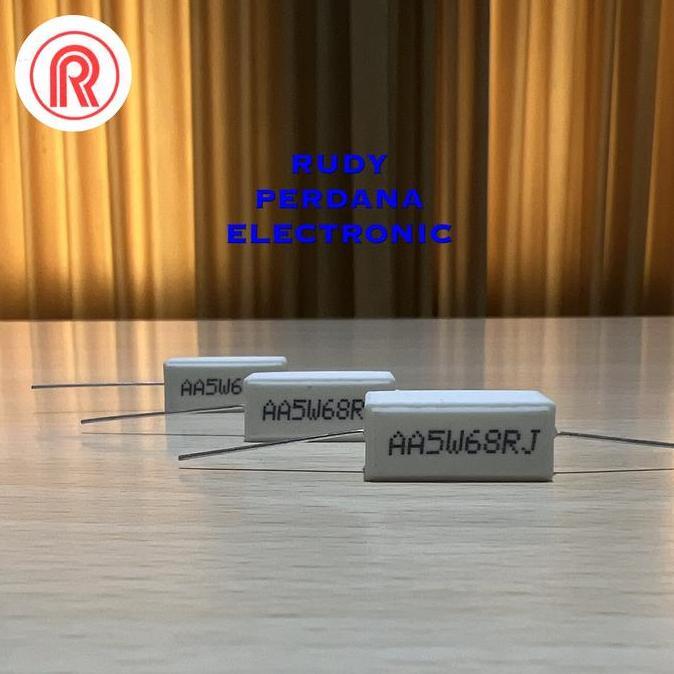 RESISTOR 5 WATT 5W 68OHM 68 OHM 68R MOS27