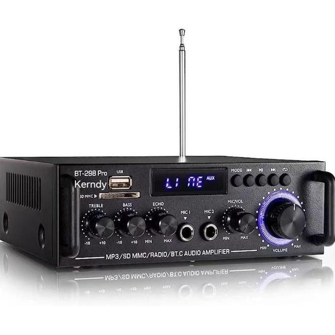 Amplifier Karaoke Bluetooth Power Amplifier 298 PRO