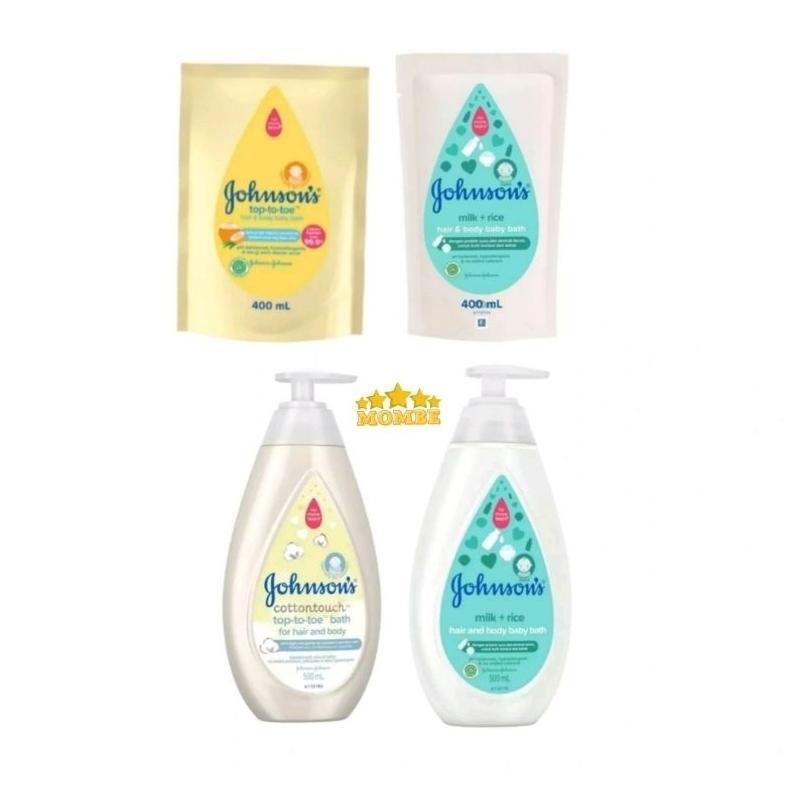 JOHNSON HAIR & BODY BATH- SABUN JOHNSON/SABUN BAYI PUMP/KEMASAN REFILL