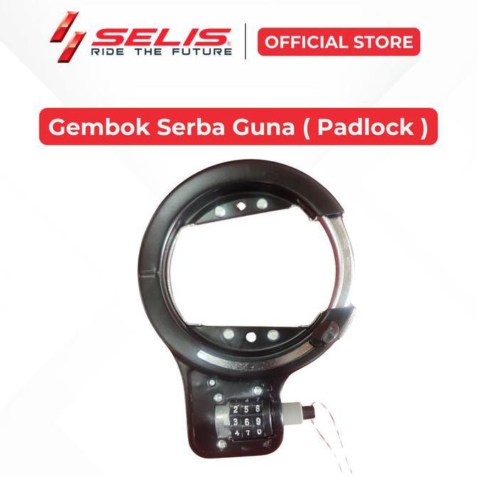 SELIS - Kunci Gembok Serbaguna Sepeda Motor Listrik ( Padlock )