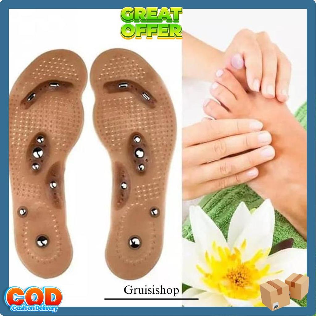 Insole Terapi / Sol Sepatu Terapi Kesehatan Magnetik / Alas Sepatu Laris Manis