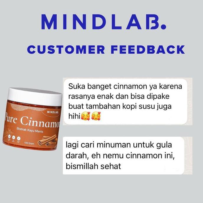 Cinnamon Extract Powder 100 Gram - Antioxidant Alami - MINDLAB LJ