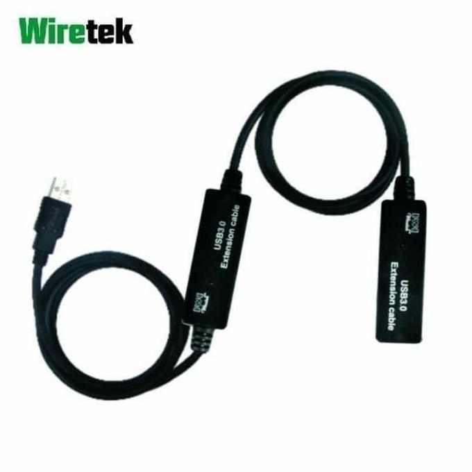 Wiretek Kabel USB 3.0 Extension 10Meter Aktif