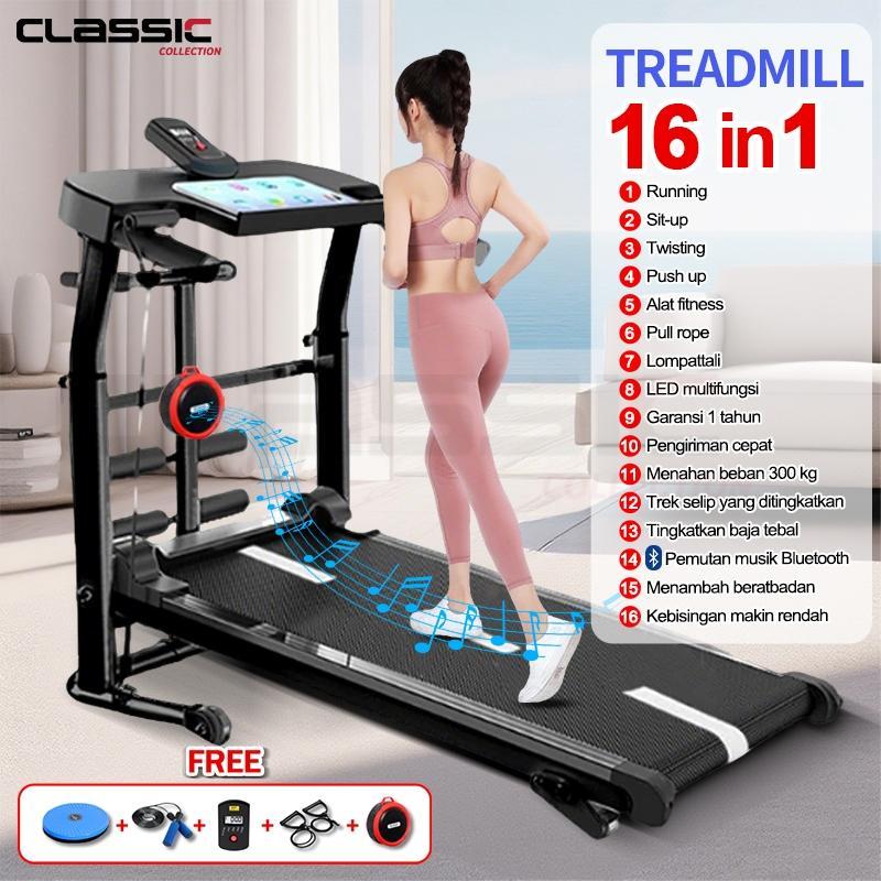 Readmill Manual Multifungsi 13 In1 Manual Treadmill Running Pad Treadmill  Treadmill  Bluetooth Musi