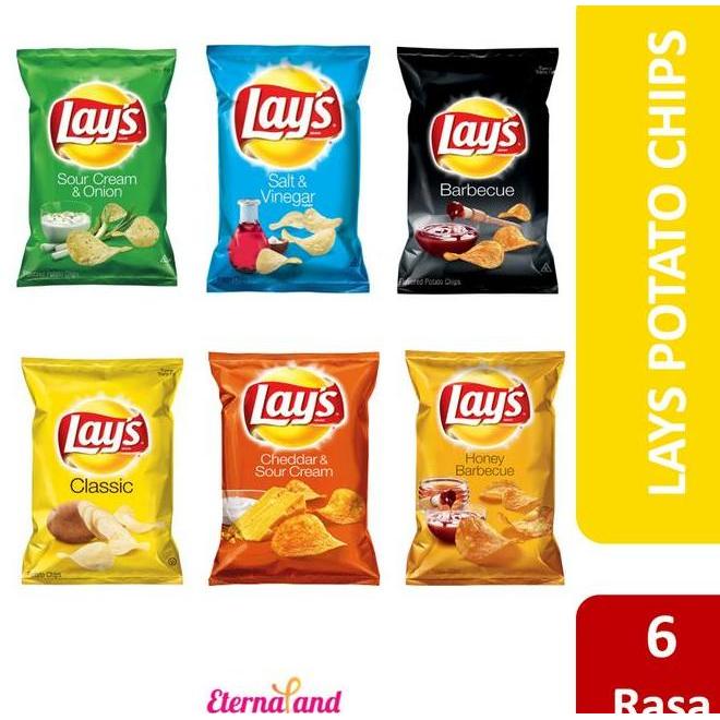 Lays Sna Lays Keripik Kentang Usa