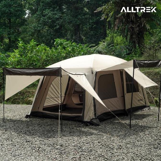 ALLTREK Tenda Camping Tentastic Outdoor 1 Bedroom + 1 Guest Room