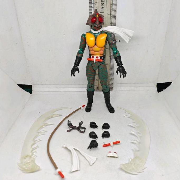 ACTION FIGURE 6' BANDAI S.H.FIGUARTS KAMEN RIDER AMAZON ORIGINAL SHF FG75