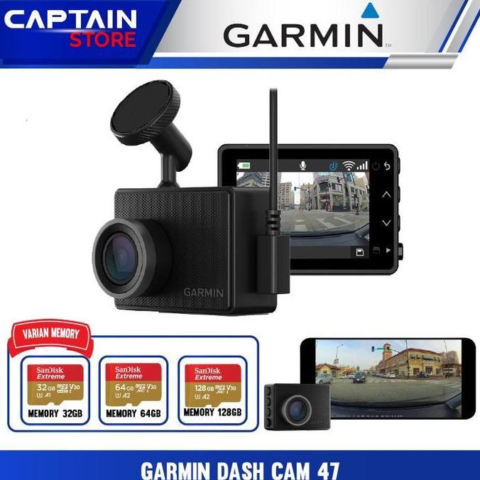 '' GARMIN DASH CAM 47 - DASHCAM MOBIL GARMIN DASH CAM 47 *