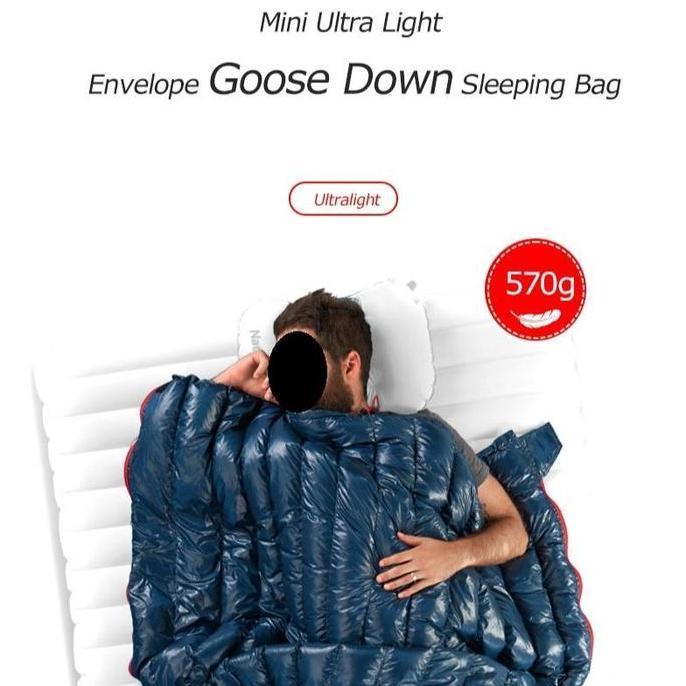 SLEEPING BAG DOWN CW280 NATUREHIKE NH17Y010-R CAMPING