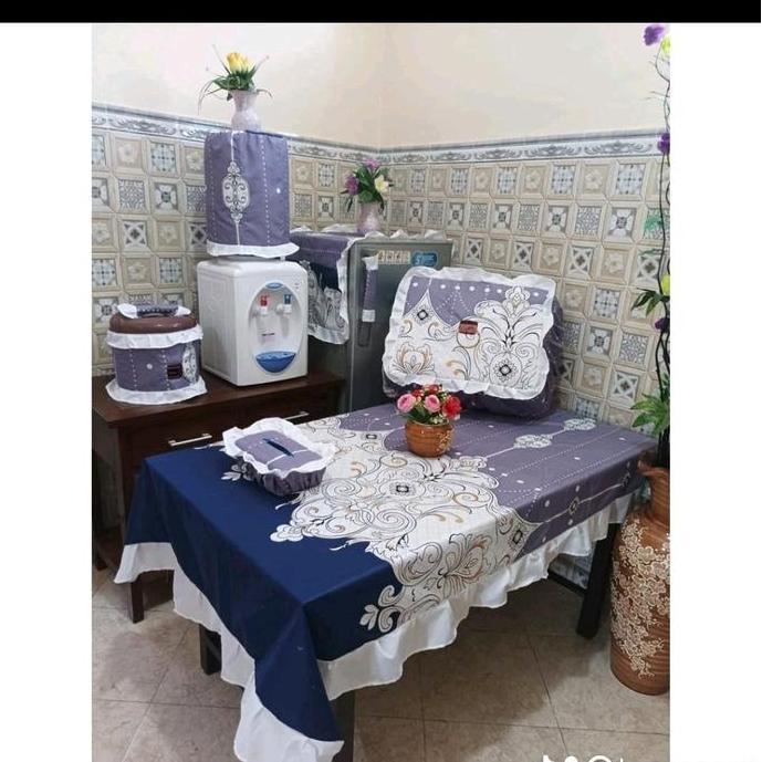 Set Taplak Meja Makan Taplak Meja