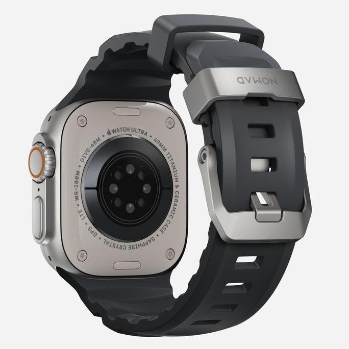Strap Apple Watch Ultra 1 2 49mm 2022 2023 Nomad Rocky Point Waterproof Sport Rugged Band Titanium H