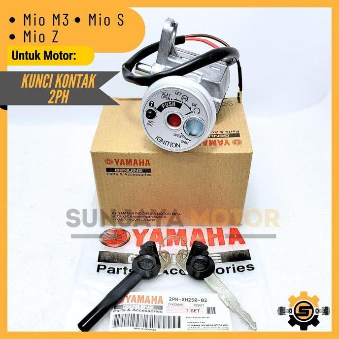 Promo Kunci Kontak Set 2Ph Keyset Original Yamaha Mio M3 Mio Z Mio S Kunci Motor 1 Set Key Set Konci