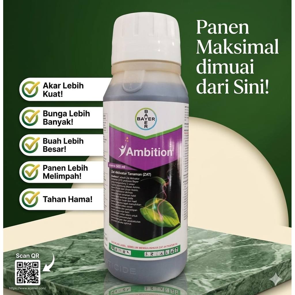 Zat Aktifator Tanaman AMBITION 1 LITER pt bayer