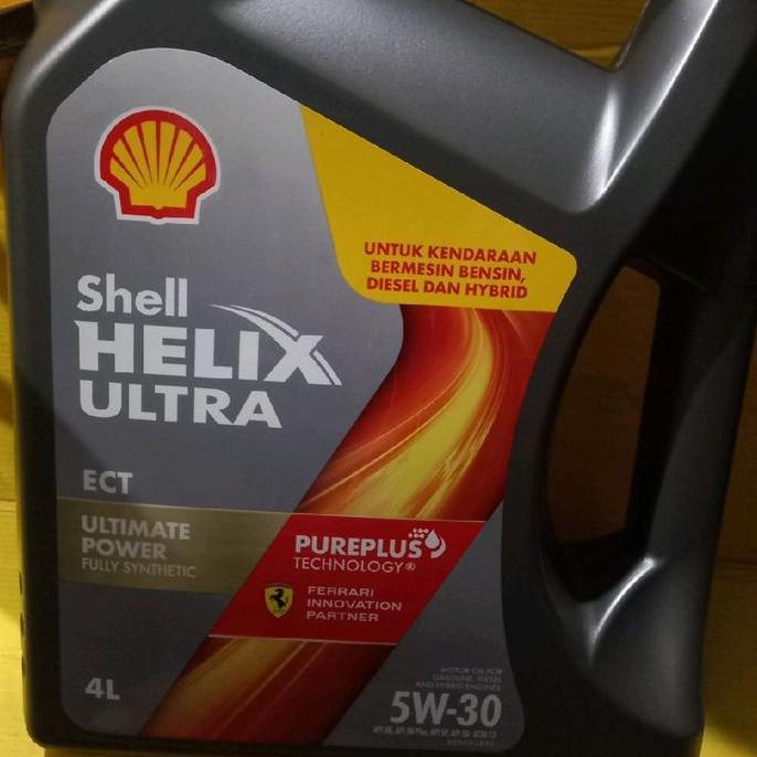 Olinoy- Oli Shell Ultra Sae 5W-30 Kemasan 4Liter ,Bisa Untuk Bensin Dan Diesel