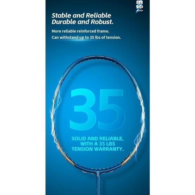 Vs Venson Badminton Racket Thor 100 Series Max 35Lbs / Raket Bulutangkis Thor100 35 Lbs Vse