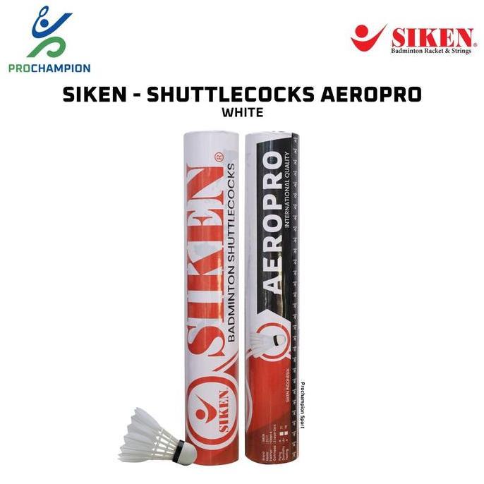 Shuttlecock Badminton Siken Aeropro Kok Bulutangkis Aero Pro
