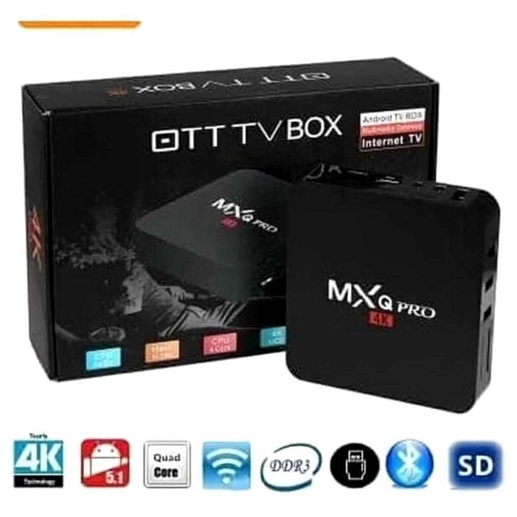 Promo Terbaru Android Tv Box Mxq Pro 5G 16Gb +256Gb / 2Gb+16Gb / Smart Tv 4 K Ultra Hd Mxq Pro 5G