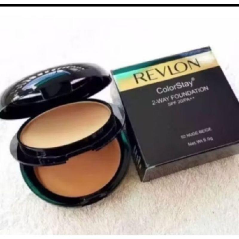2In1 Bedak Dan Foundation Revlon Natural Matte