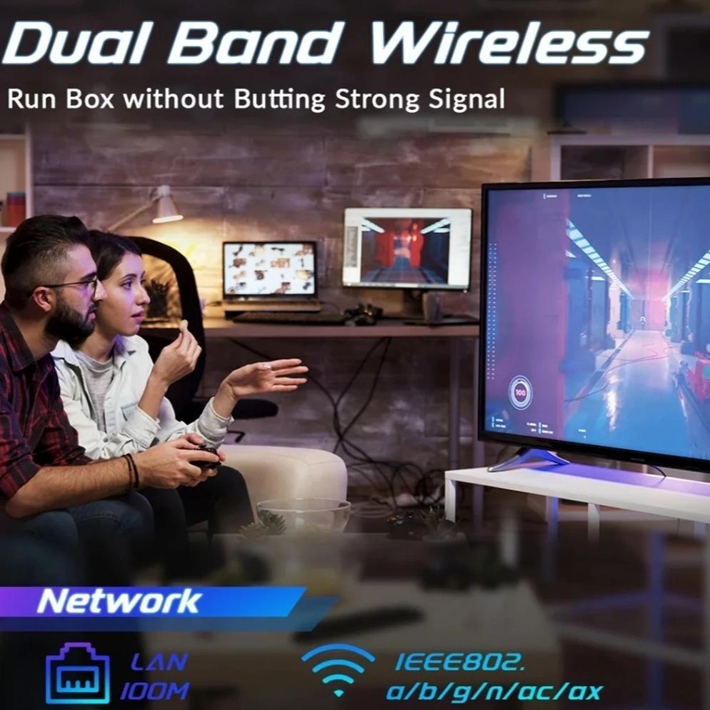 Cuci Gudang Stb Android Tv Box 6K Uhd Android 10 Full Apps