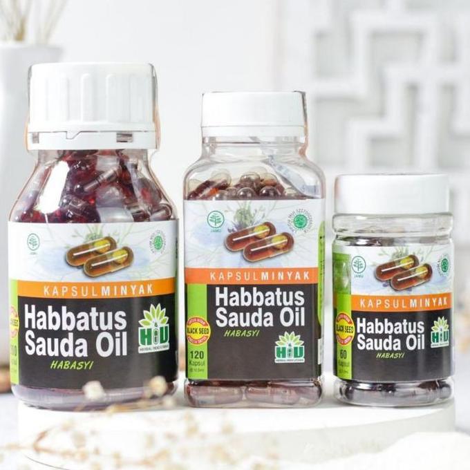 Higher- Hiu Kapsul Minyak Habbatussauda Oil Isi 200 Kapsul Habasyi
