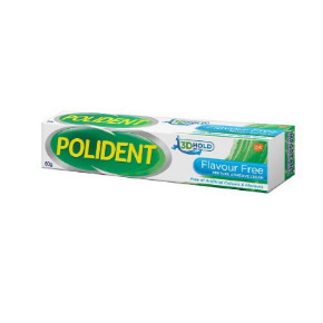 POLIDENT DENTURE ADHESIVE 60GR