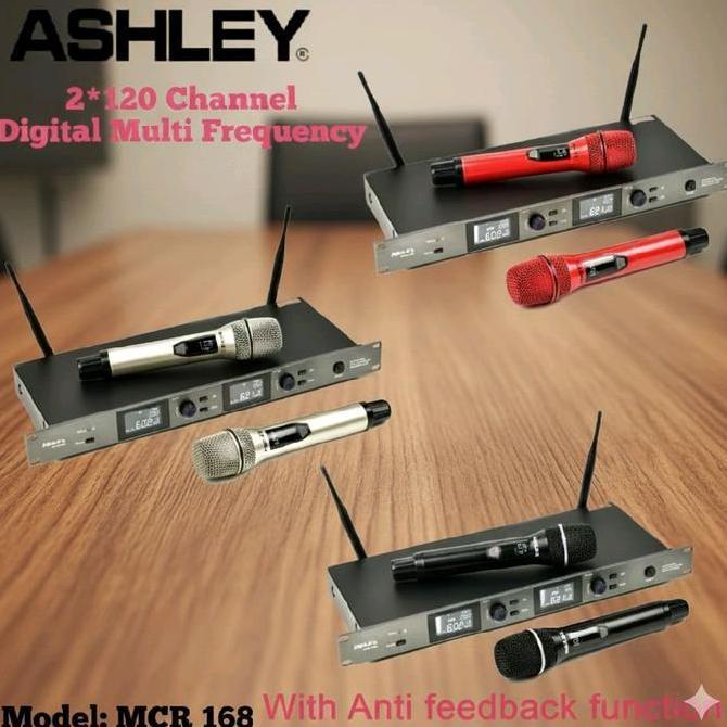 Ajuste- Mic Wireless Ashley Mcr 168 Mcr168