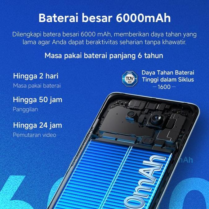 Radejarrr - Xiaomi Redmi Note 15 (6/128 Gb) | Baterai Besar 6000Mah [Xiaomi Official Store]