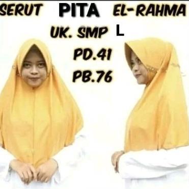 Hot Jilbab Robbani Smp Serut Pita Kaos Kerudung Anak Sekolah Hijab Elrahma Bergo Serut Hijab Anak In