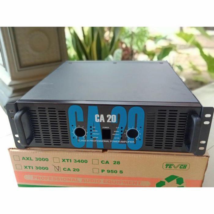 BOK POWER CA20 2CH BOX POWER CA20 BOX POWER AMPLIFIER CA20 UKURAN 3U ORIGINAL DAN TERPERCAYA